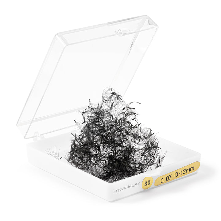 8D Premade Lash Fans - 500 Loose Promade Fans - LymeeBeauty