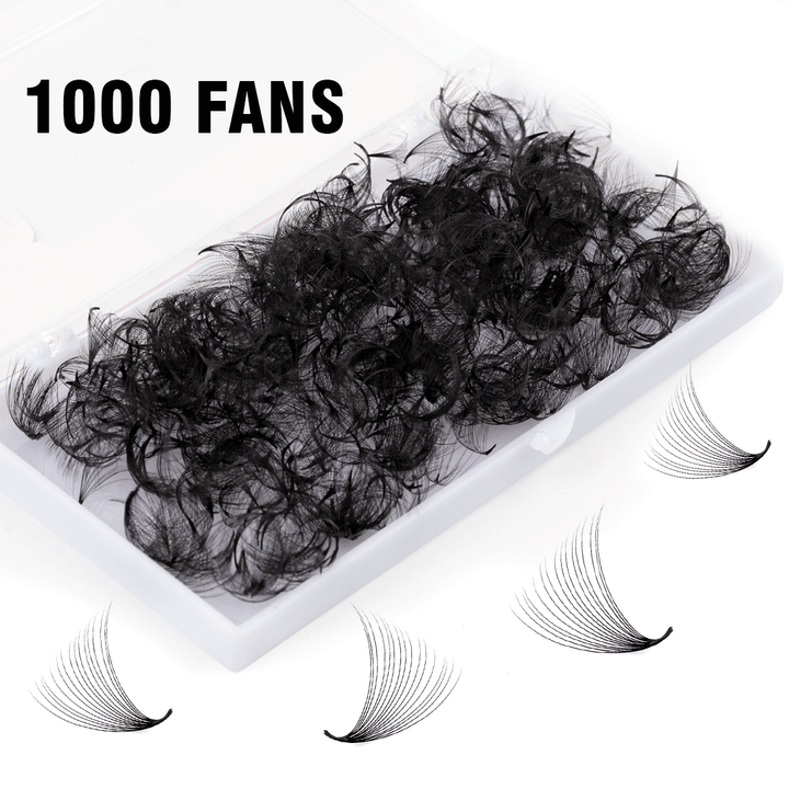 16D Promade Loose Fans - 1000 Fans-LYMEEBEAUTY