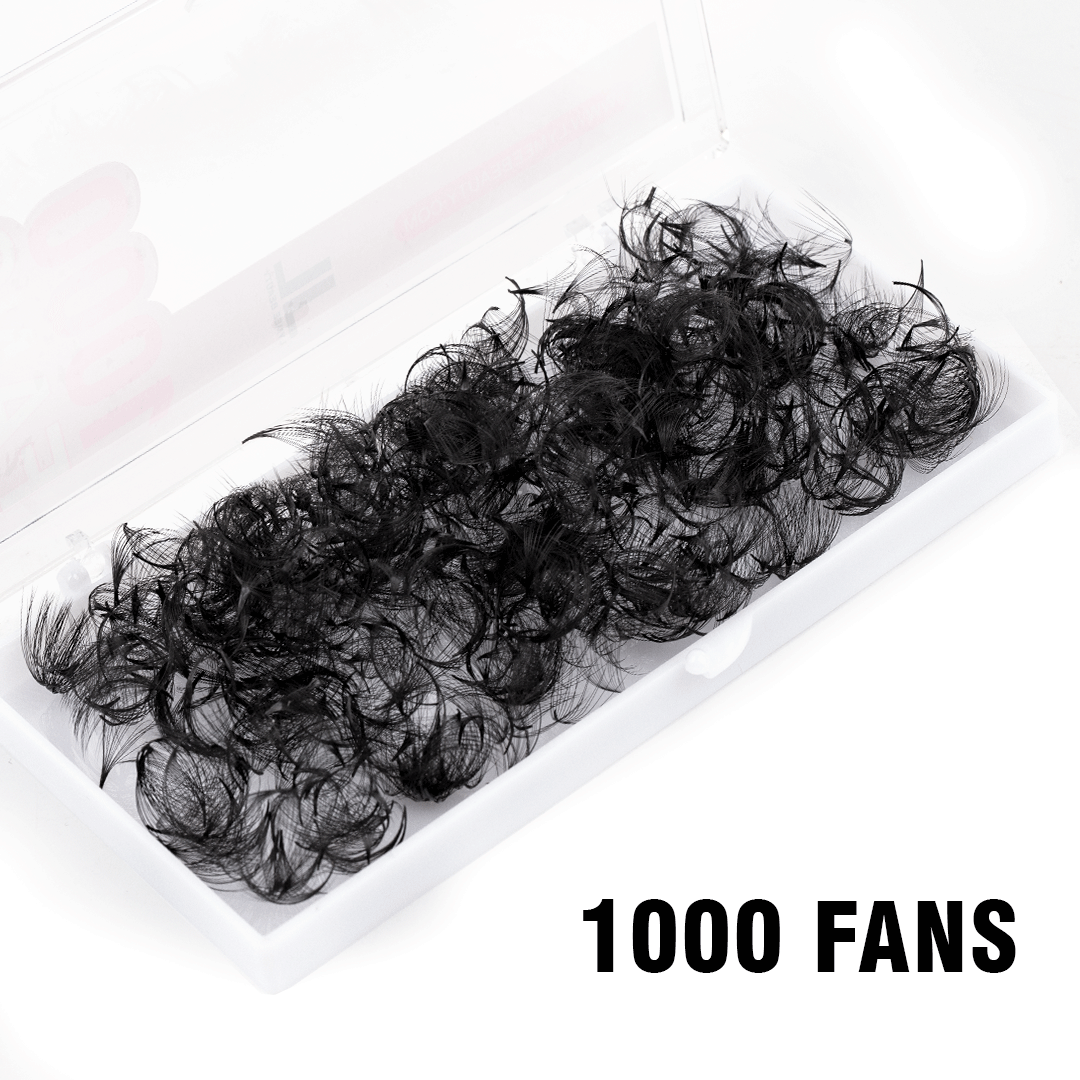 16D Promade Loose Fans - 1000 Fans-LYMEEBEAUTY