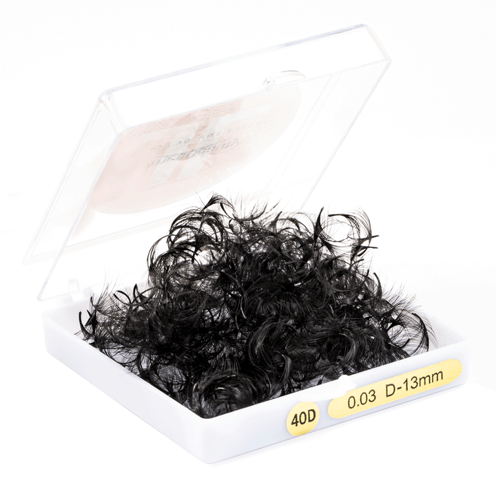 40D Premade Lash Fans - 500 Loose Promade Fans-LymeeBeauty