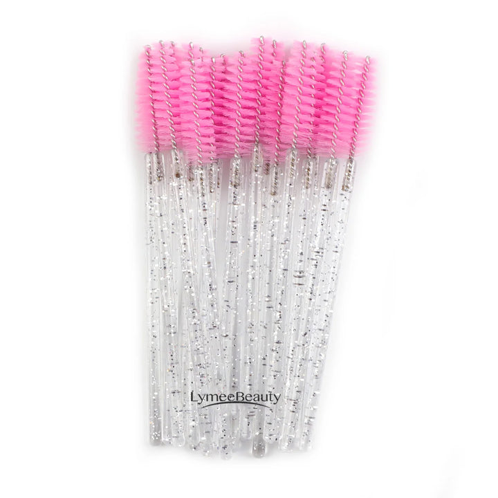 Eyelash Glitter Mascara Brush (White Pole) - LymeeBeauty