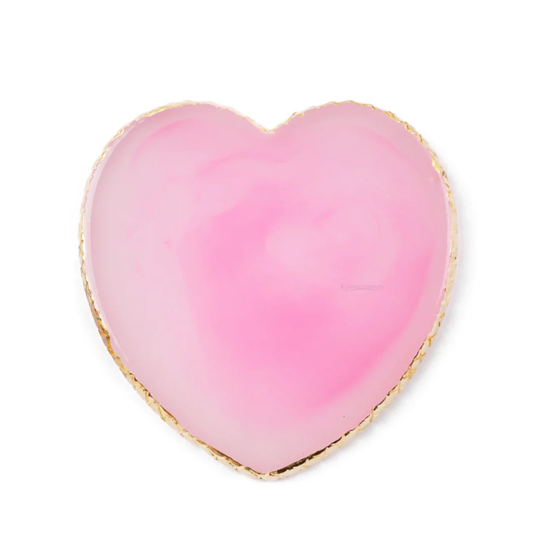 Pink Heart Eyelash Extension Pallet - LymeeBeauty