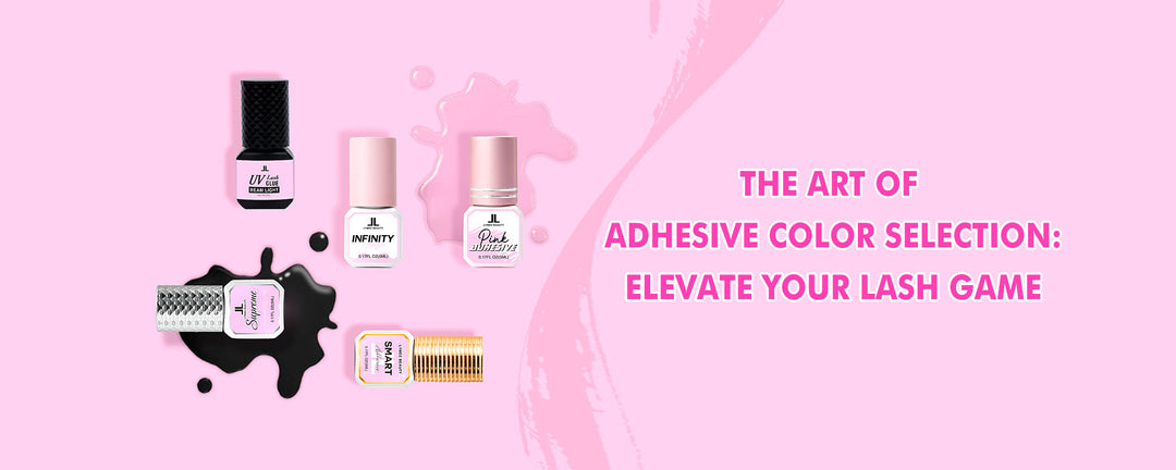 The Art of Adhesive Color Selection: Elevate Your Lash Game.