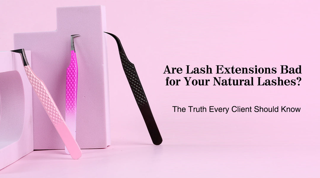 Are Lash Extensions Bad for Your Natural Lashes? The Truth Every Client Should Know - Lymeebeauty