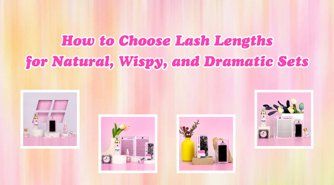 How to Choose Lash Lengths for Natural, Wispy, and Dramatic Sets - Lymeebeauty