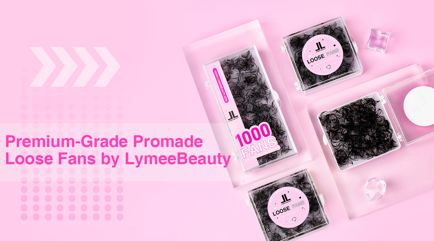 Premium-Grade Promade Loose Fans  by LymeeBeauty