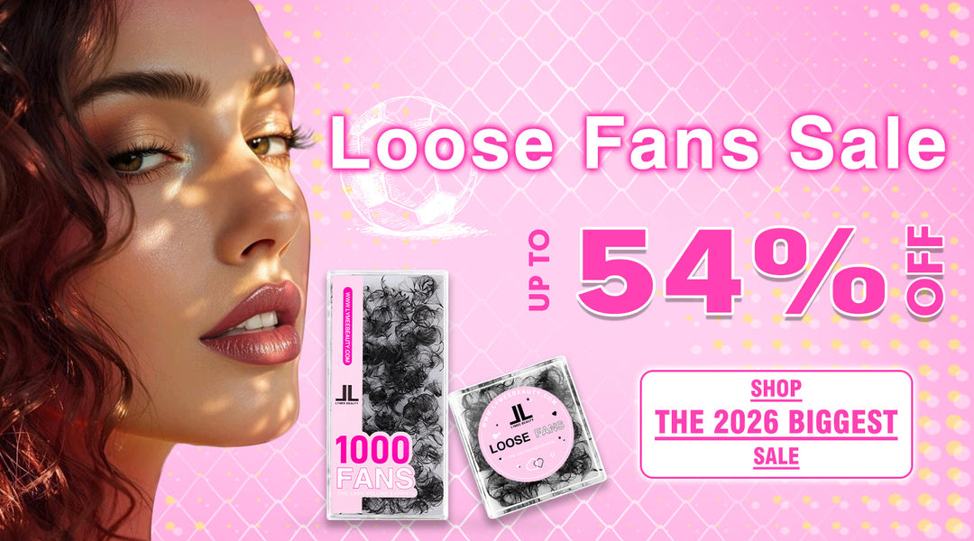 PROMADE FANS - Wispy & Narrow Fans & Loose Fans - Lymeebeauty 