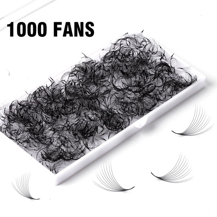 10D Premade Lash Fans - 1000 Loose Promade Fans-LYMEEBEAUTY