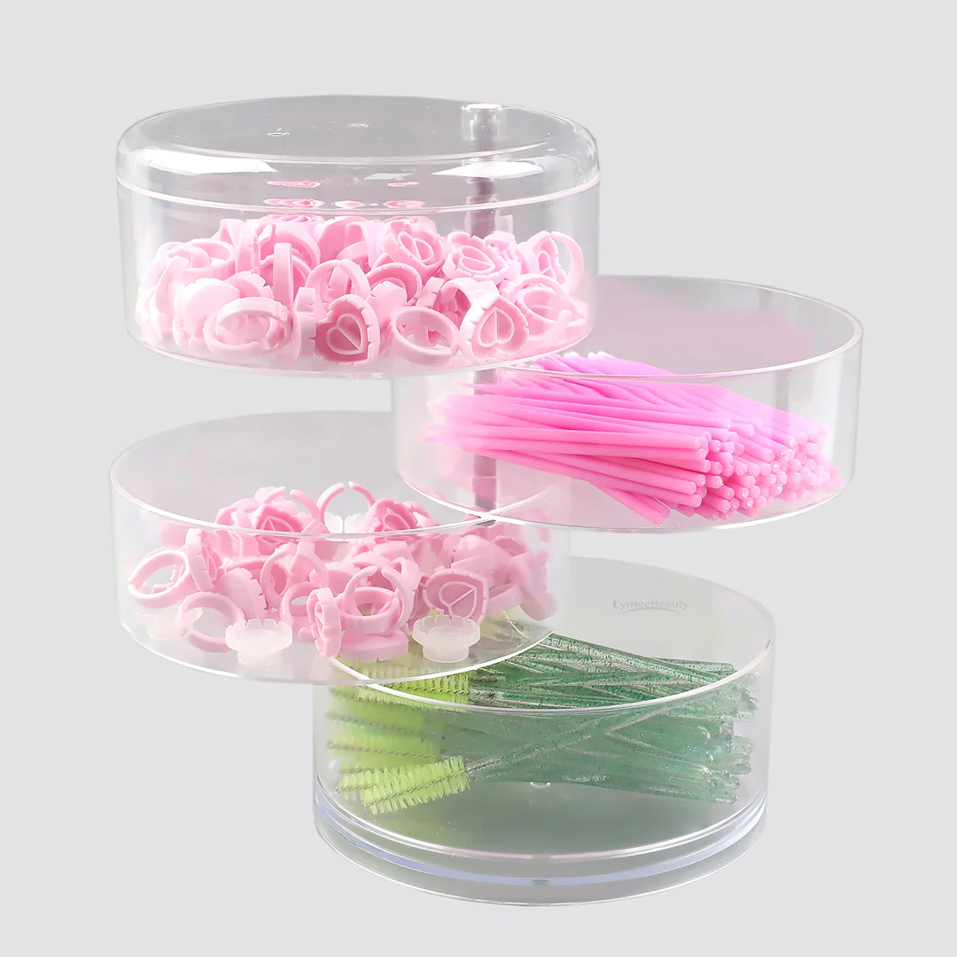 Four-layer Storage Box For Eyelash Extension Tools - LymeeBeauty