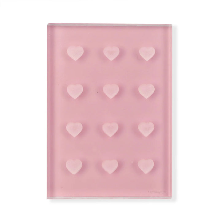 12 Heart-Shaped Hole Glue Holder - LymeeBeauty