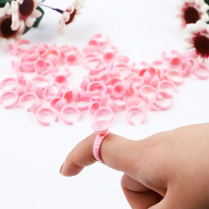 Glue Ring 100 pieces/pack - LymeeBeauty