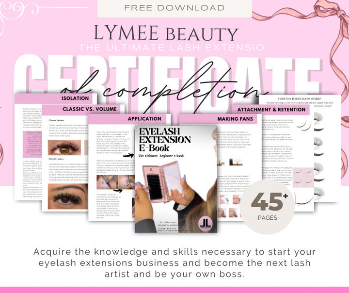 Lash Extension Start E-Book: Essential Guide for New Artists