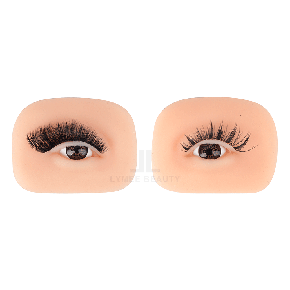 Silicon Display Mannequin Eyes For Eyelash Extensions (2 Eyes/Pack)-LymeeBeauty