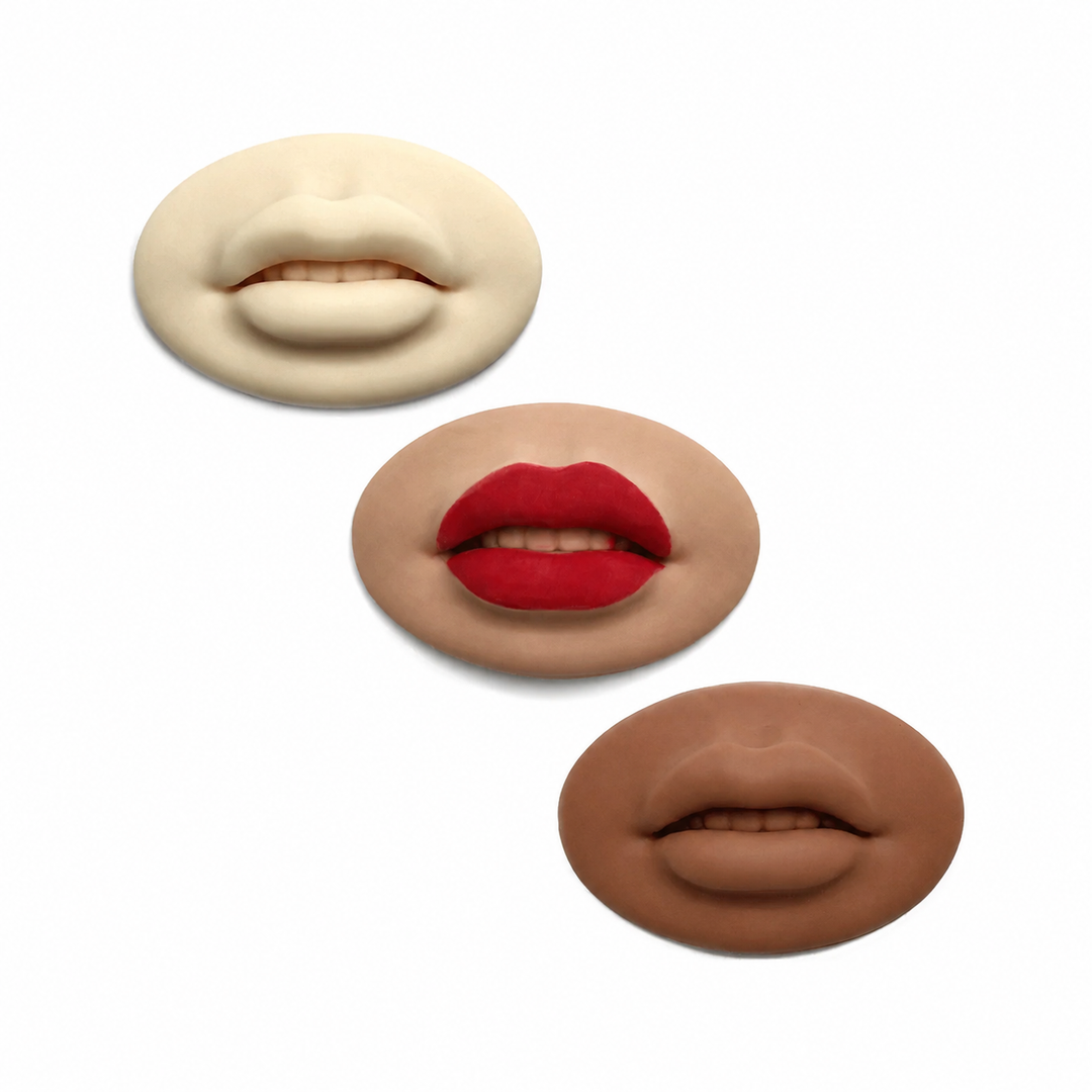 3D Lips Practice Silicone Fake Skin - Lymeebeauty