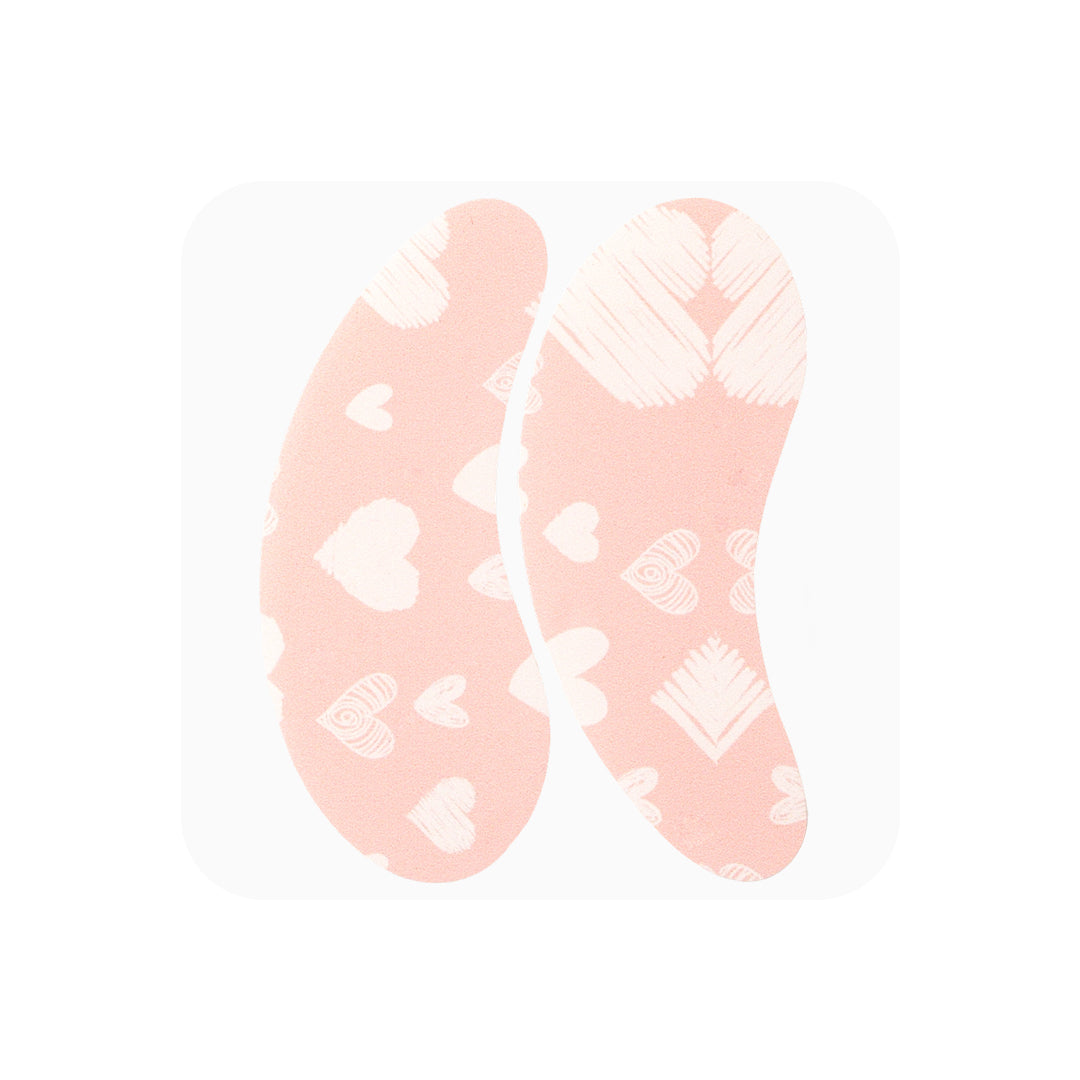 Heart-Shaped Reusable Silicone Eye Pads - Lymeebeauty
