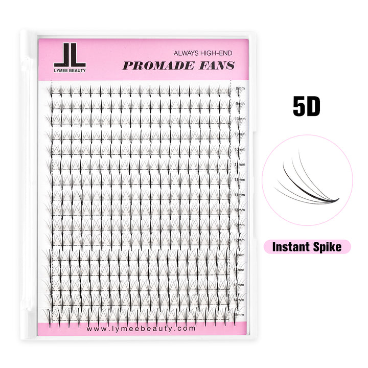 5D Promade WISPY Fans Lashes - 320 Fans - Lymeebeauty