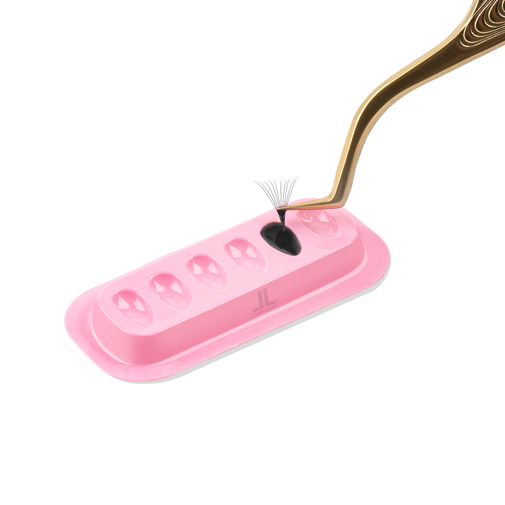 Rectangular Glue Holder Pallet (10Pcs/Pack)-lymeebeauty