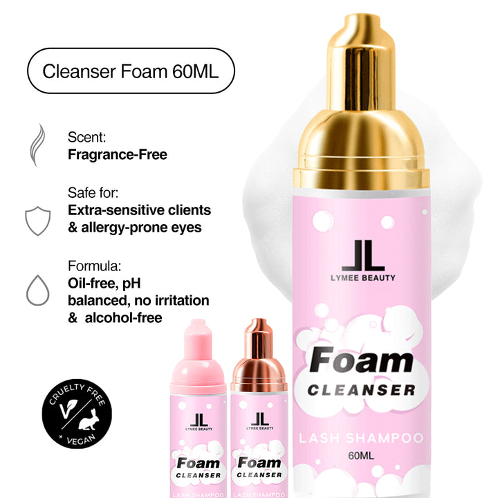 Eyelash Extension Cleanser Foam 60ML - LymeeBeauty