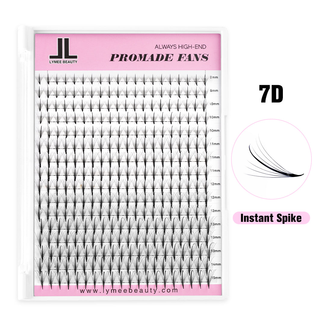7D Promade WISPY Fans Lashes - 320 Fans - Lymeebeauty