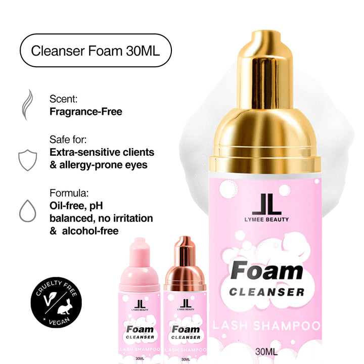 Eyelash Extension Cleanser Foam 30ML - LymeeBeauty