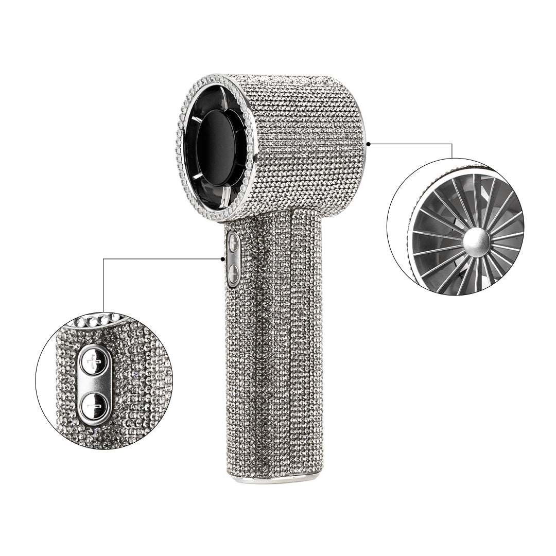 Handheld High-speed Fan for Eyelash Extensions - Lymeebeauty