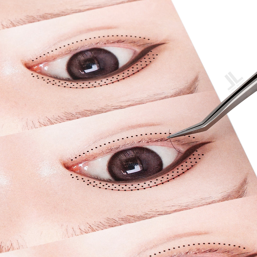 Eyelash Extension Practice Stickers - Lymeebeauty