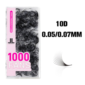10D Premade Lash Fans - 1000 Loose Promade Fans-LYMEEBEAUTY