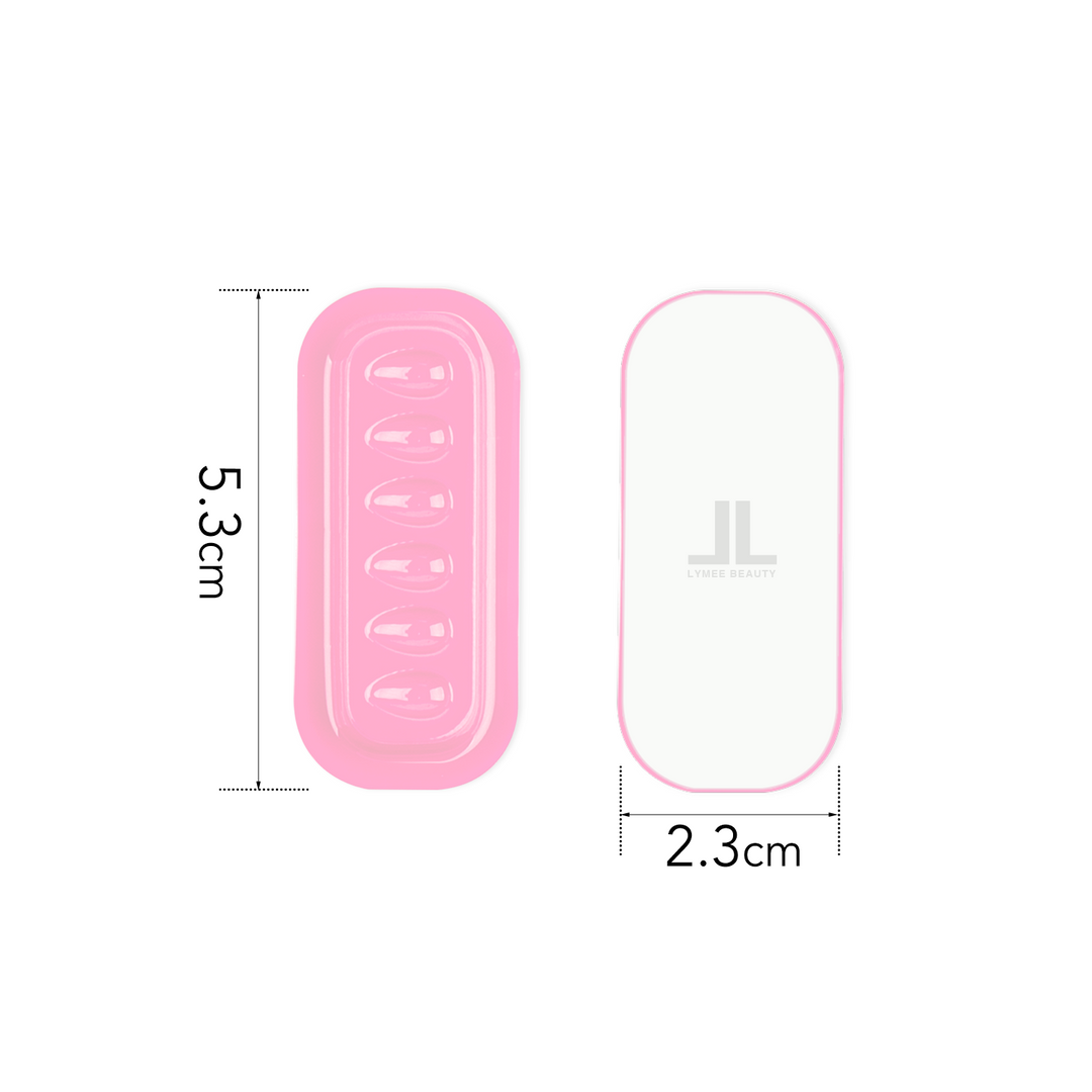 Rectangular Glue Holder Pallet (10Pcs/Pack)-lymeebeauty