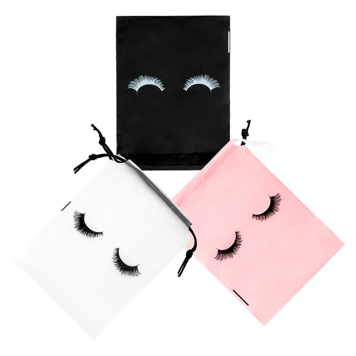 Eyelash Pattern Lash Aftercare Bags