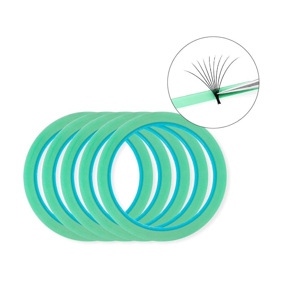 Lash Fanning Strips For Eyelash Extensions (5 Rolls/Pack) - Lymeebeauty