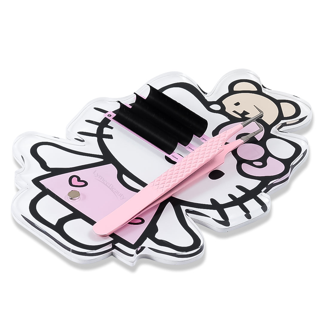 HELLO KITTY Magnetic Lash Tile for Eyelash Extensions - LymeeBeauty