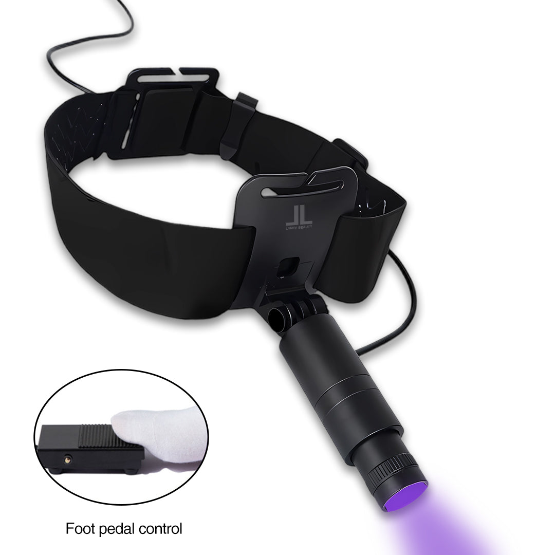 UV/LED Headlamp for Eyelash Extension - Lymeebeauty