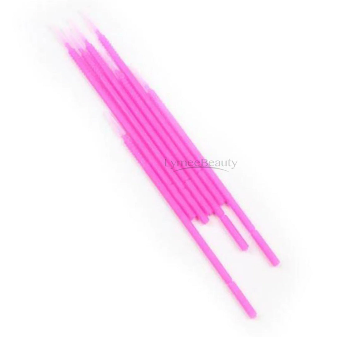 New Cotton Swab Brush For Eyelash Extensions100 PIECES/PACK - LymeeBeauty