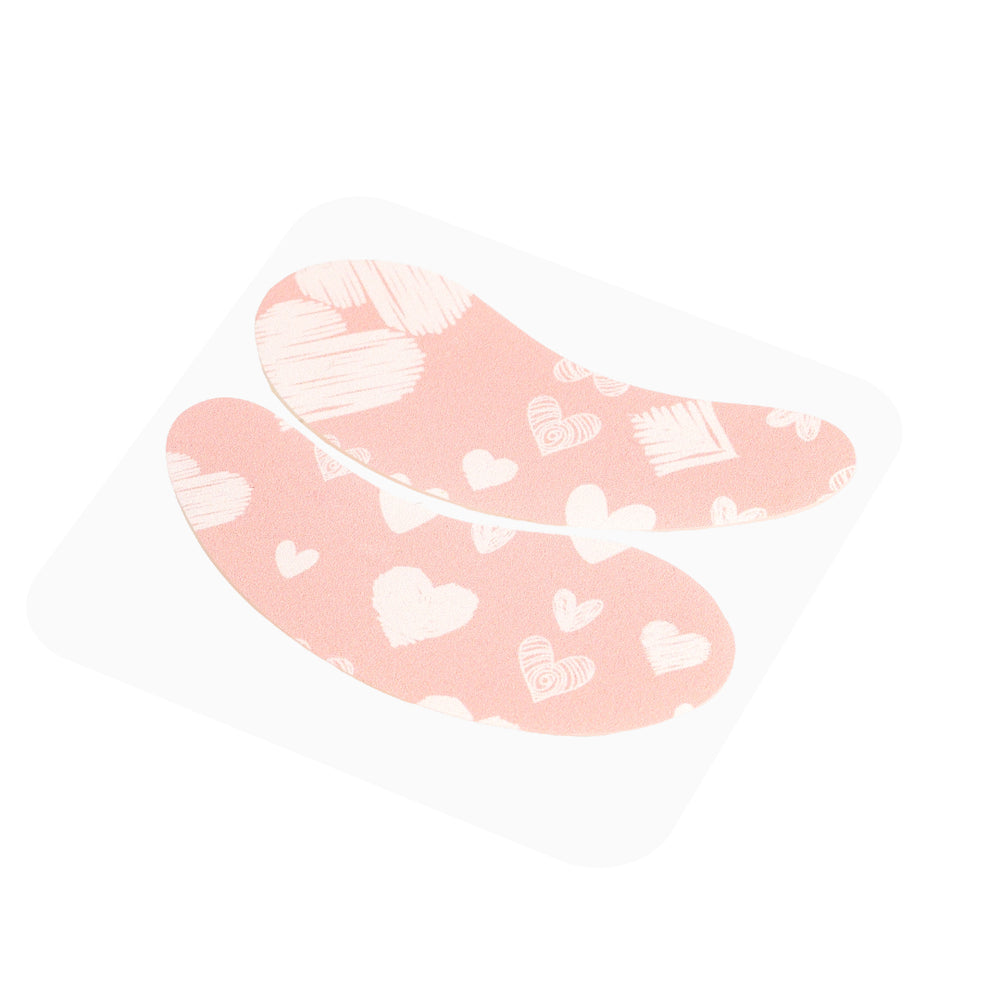 Heart-Shaped Reusable Silicone Eye Pads - Lymeebeauty