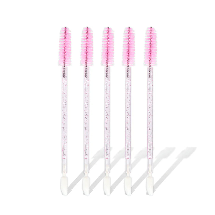 Lip Wand & Lashes Brush Duo For Eyelash Extensions