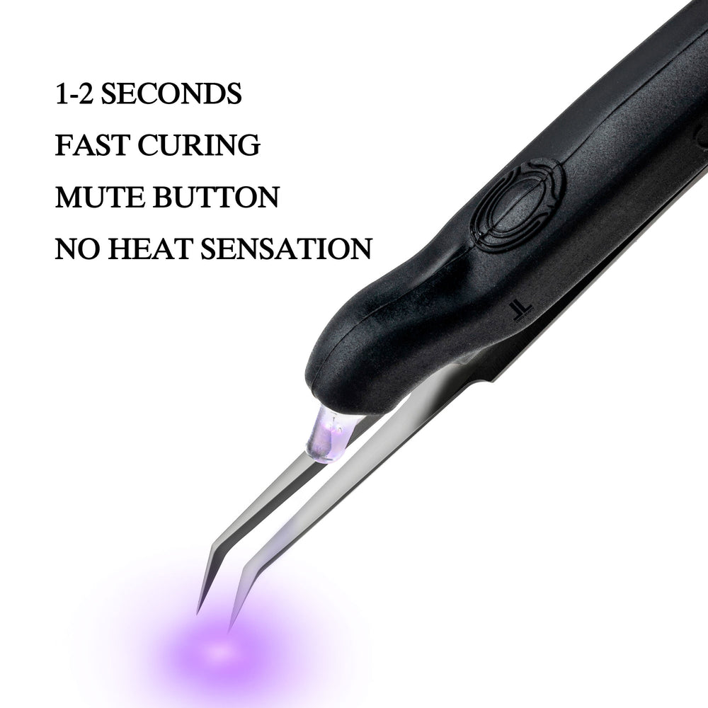 Mini UV Tweezer Lamp for Eyelash Extensions-lymeebeauty