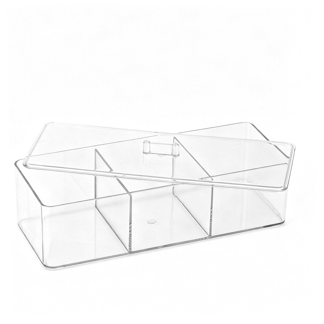 3 Compartment Box with Lid - Lymeebeauty