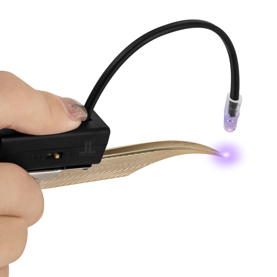 UV LED Tweezer Lamp For Eyelash Extension-lymeebeauty