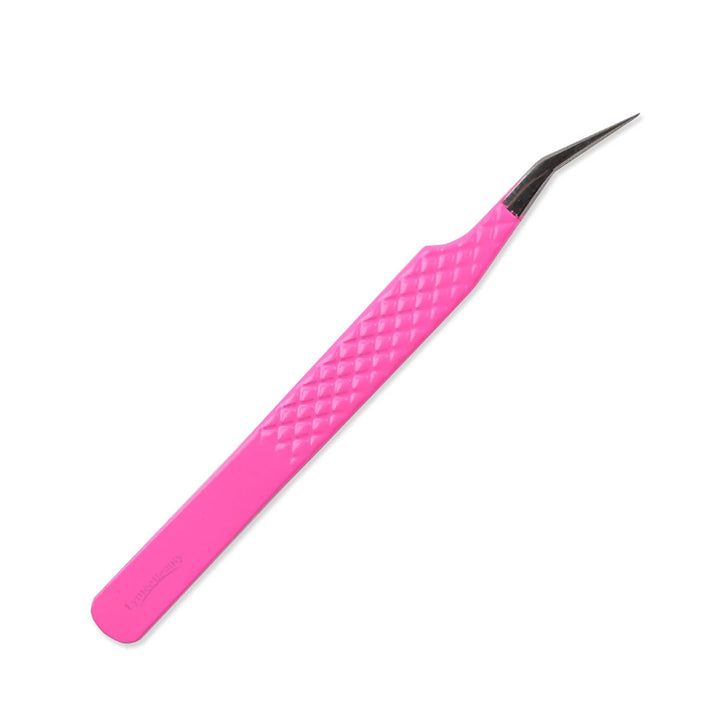 TP-02 Pink Tweezers For Eyelash Extension