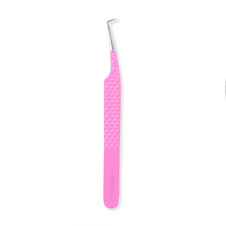 TP-04 Pink Tweezers For Eyelash Extension