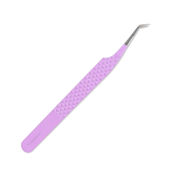 TV-03 Violet Fiber Tweezers For Eyelash Extension