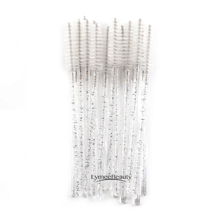 Eyelash Glitter Mascara Brush (White Pole) - LymeeBeauty