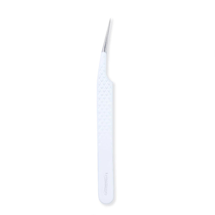 TW-05 White Tweezers For Eyelash Extension