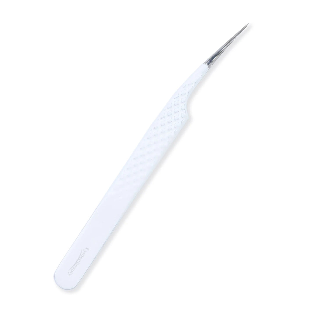 TW-05 White Tweezers For Eyelash Extension