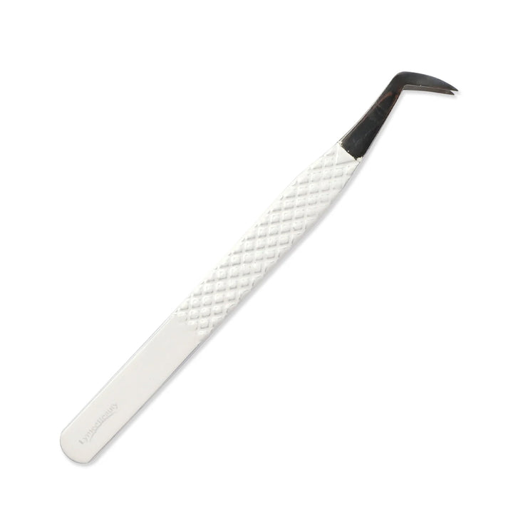 TW-07 White Tweezers For Eyelash Extension