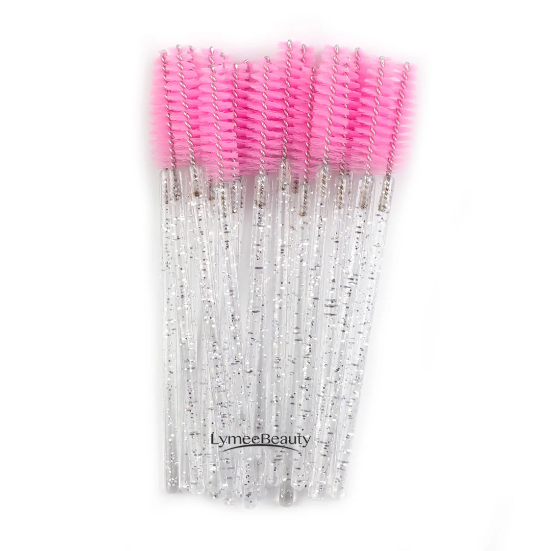 Eyelash Glitter Mascara Brush (White Pole) - LymeeBeauty