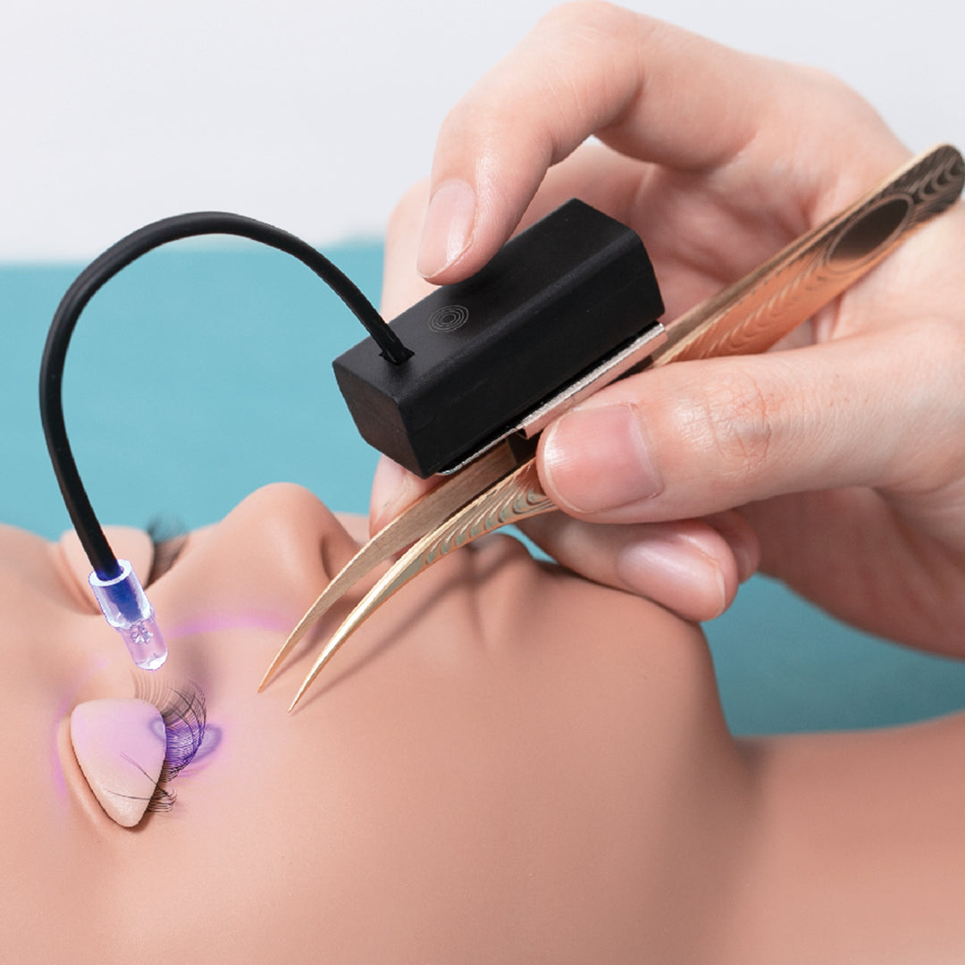 UV LED Tweezer Lamp For Eyelash Extension-lymeebeauty
