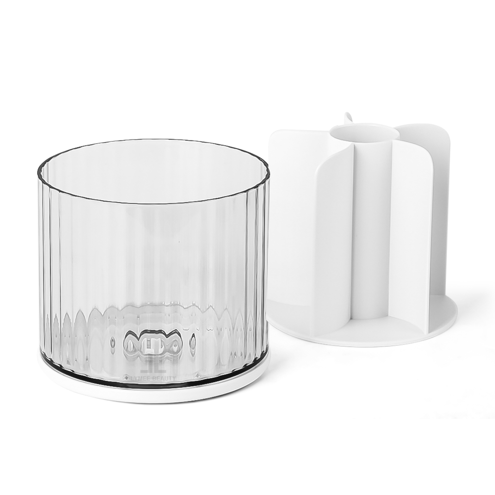 360-Degree Rotating Makeup Organizer-LymeeBeauty