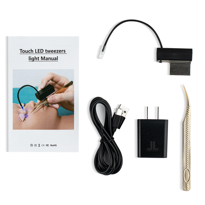UV LED Tweezer Lamp For Eyelash Extension-lymeebeauty