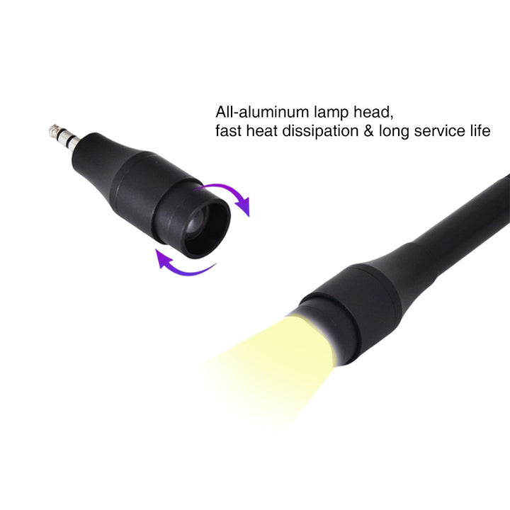 Duo UV/LED Clamp-On Lash Glue Curing Lamp